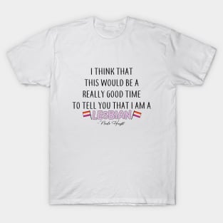 Nicole Haught - 'I am a lesbian' T-Shirt